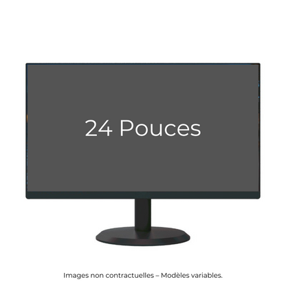 Écran reconditionné 24 pouces en location professionnelle by Reboot2Life en Poitou-Charentes - DUOTECH INFORMATIQUE (79)